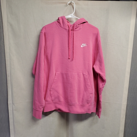 Nike Other - Nike Pink Hoodie with Small Swoosh Logo